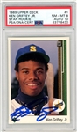 1989 Upper Deck Ken Griffey Jr Signed Rookie Card